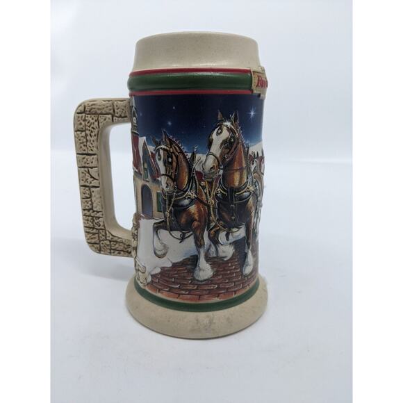 Budweiser Holiday Stein 1998 - Picture 1 of 7